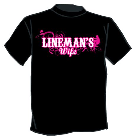 Lineman's wife Tee | Lineman wife, Lineman, Wife shirt