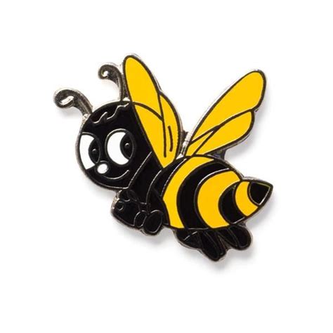 Bee Enamel Pin Enamelpinz