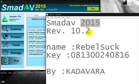 Smadav Pro 2015 Rev 102 Key Youtube