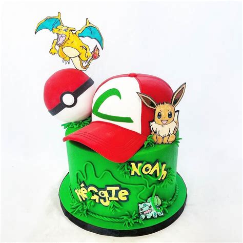 Pokémon Cake For Two Brothers Celebrating Their Birthdays Together My
