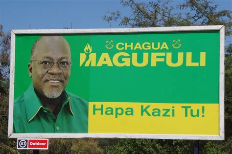 John magufuli is currently on his second term as president of tanzaniaimage caption: 29 juni 2016 - Hoop voor Tanzania: John Pombe Magufuli ...