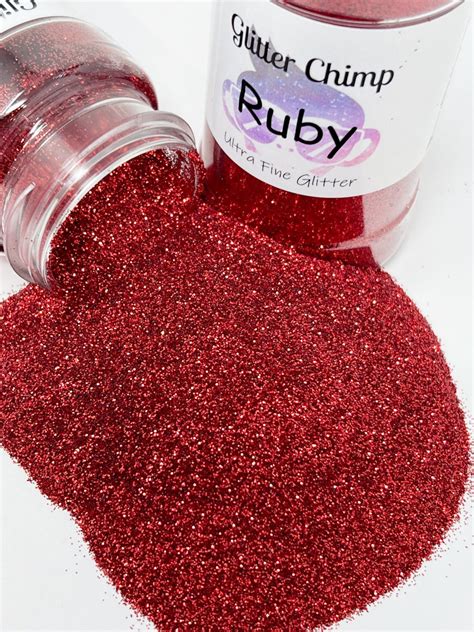 Ruby Ultra Fine Glitter Glitter Chimp