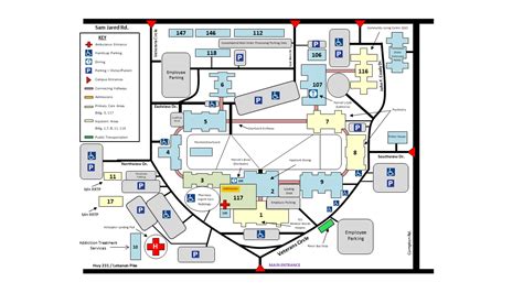 Campus Map Va Tennessee Valley Health Care Veterans Affairs