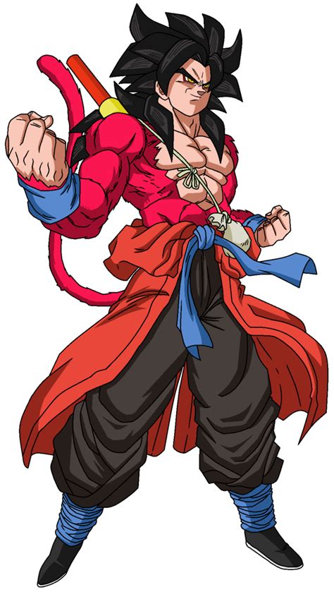 Straight out from dragon ball heroes comes gohan super saiyan 4 transformation! SSJ4 Xeno Goku por JacenWade | Ssj 4, Imagenes de goku ...