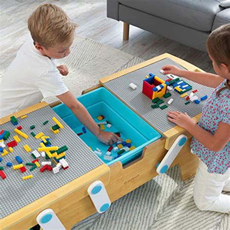 This Lego Compatible Table Helps Keep The Bricks Safely Away From Your Feet