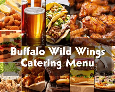 Buffalo Wild Wings Catering Menu With Prices 2022 Traditional Or Boneless Wings For A Party