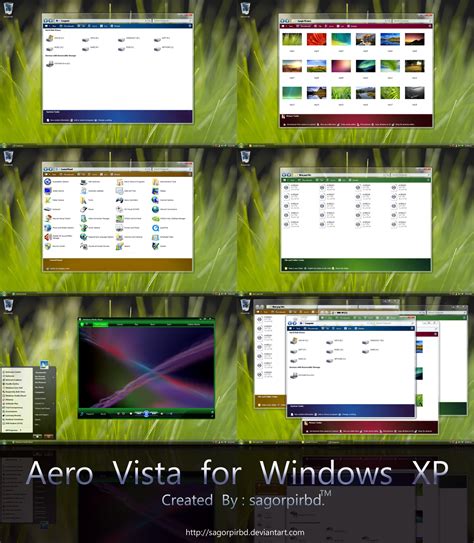 Aero Vista For Xp By Sagorpirbd On Deviantart