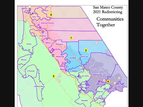 New District Maps Approved By San Mateo Co Board Of Supervisors
