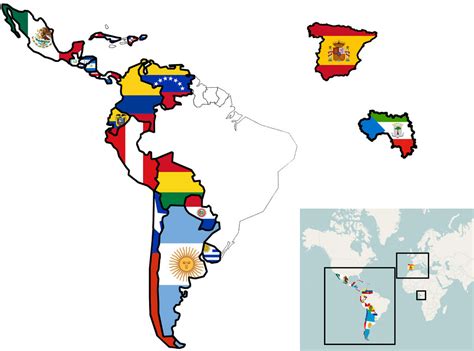 Los Pa Ses Hispanohablantes Y Las Capitales Diagram Quizlet