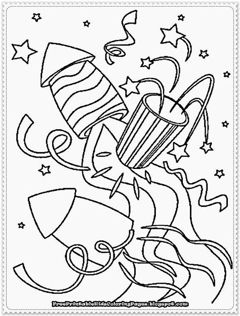 Minion wishing happy new year coloring pages. New Year Printable Coloring Pages - Free Printable Kids ...