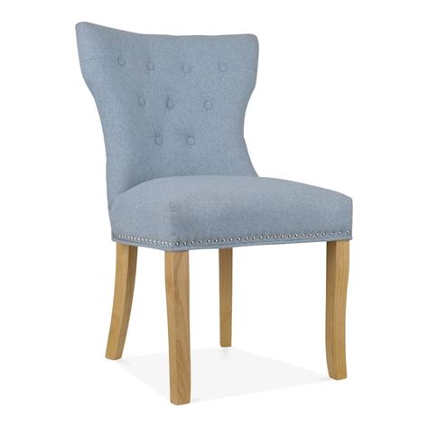 Check out our upholstered dining chairs selection for the very best in unique or custom, handmade pieces from our dining chairs shops. Regent Button High Back Chair Blue | Kitchen & Dining Chairs
