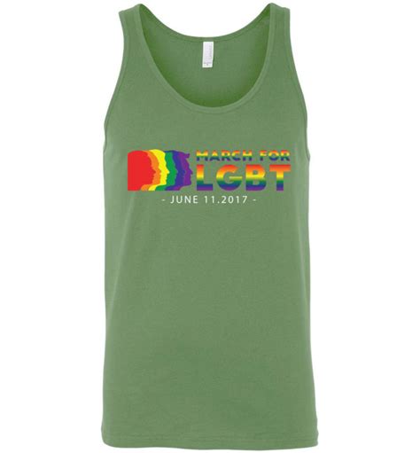 March For LGBT Tank Top March For LGBTQ