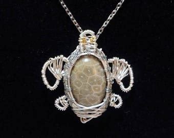Wire Wrapped Turtle Etsy