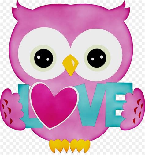 Owl Pink Clip Art Cartoon Purple Cute Owls Wallpaper Owl Valentines