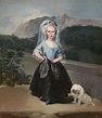 1783 Francisco de Goya - María Teresa de Borbón y Vallabriga, later ...