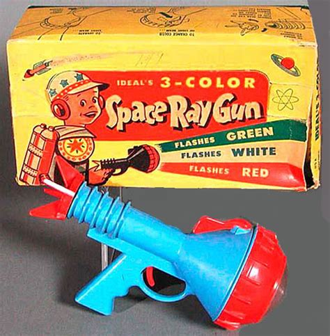 Ideal Space Ray Gun Antique Toys Library