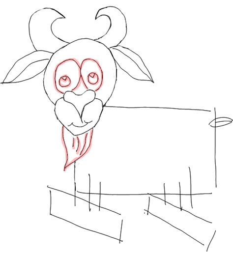 This took three 50 minute classes. How to Draw Cartoon Goats / Farm Animals Step by Step Drawing Tutorial - How to Draw Step by ...