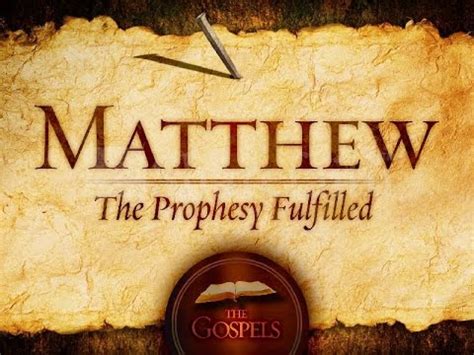 The Gospel Of Matthew New Living Translation Only Audio YouTube