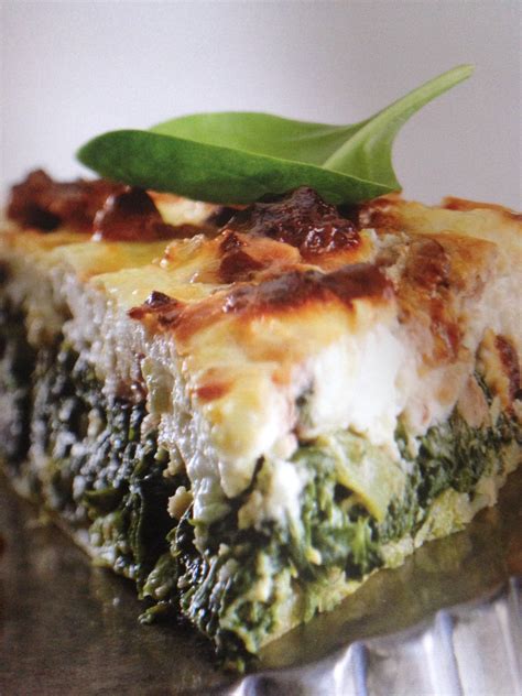 Tarte aux épinards et au fromage de chèvre