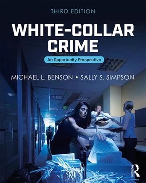 white collar crime by michael l benson paperback 9781138288898 buy online at the nile