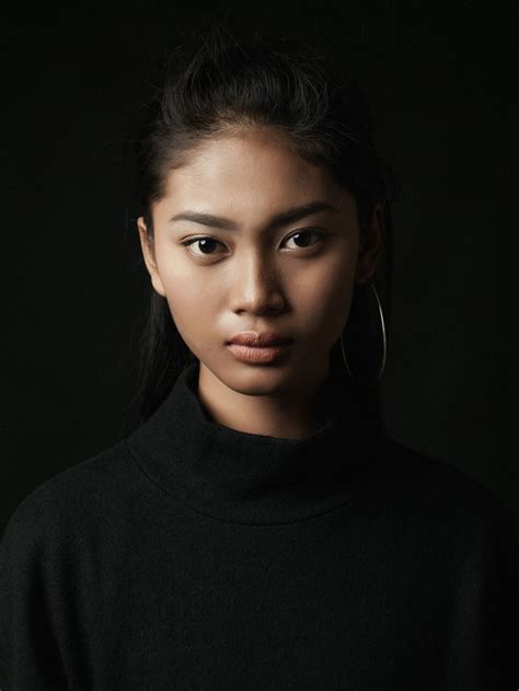 Devitha Rafani By Torik Danumaya Indonesian Model Face Portrait