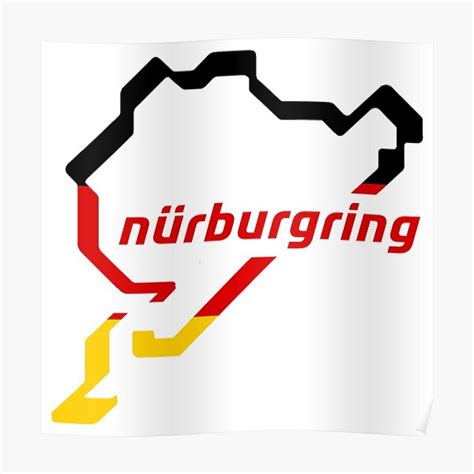 Nurburgring Poster For Sale By Kedewan Redbubble