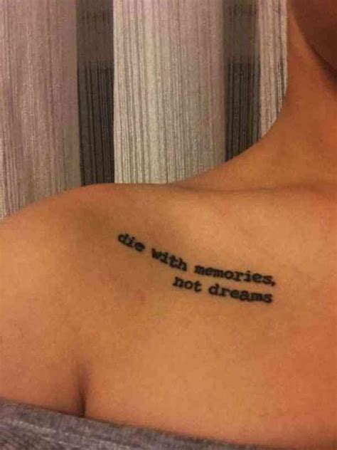 Below you'll find tons of ideas & examples. 50 Best Tattoo Quotes & Short Inspirational Sayings For ...