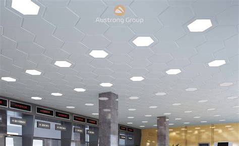 Aluminium Hexagon Ceiling Tiles Austrong Group