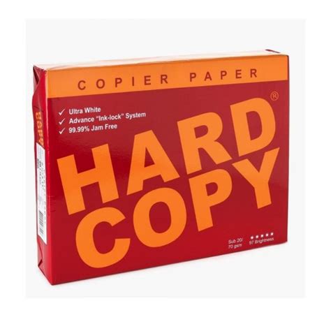 Hard Copy Bond Paper A4 Size 500 Sheets Department Store Csi Mall