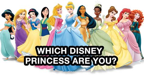 Which Disney Princess Are You Disney Princess Quiz Disney Princess