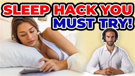 top 3 sleep hacks you must try tonight youtube
