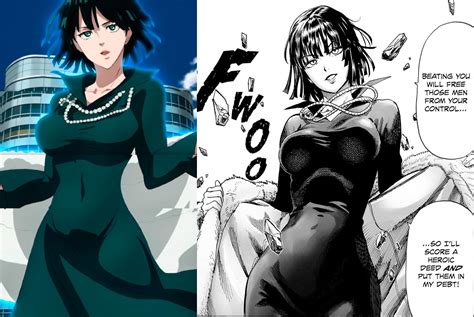 [no spoilers] fubuki from last episode x the manga version onepunchman