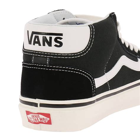 Shoes Men Vans Sneakers Vans Men Black Sneakers Vans Va3muo Giglio En