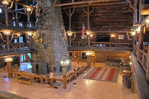 41 Old Faithful Inn Dining Room Yellowstone National Park Wy Background Fendernocasterrightnow