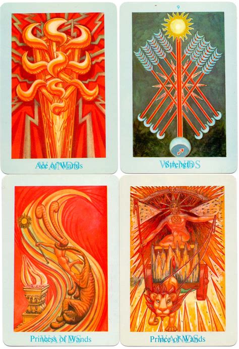 Aleister Crowley Tarot The Sombre Luminary — The World Of Playing Cards