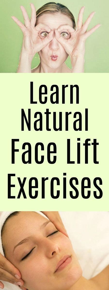 Natural Face Lift Exercises To Keep Skin Fresh And Healthy Natural