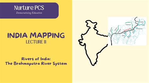 Brahmaputra River System India Mapping Series For Bpscupscuppsc And