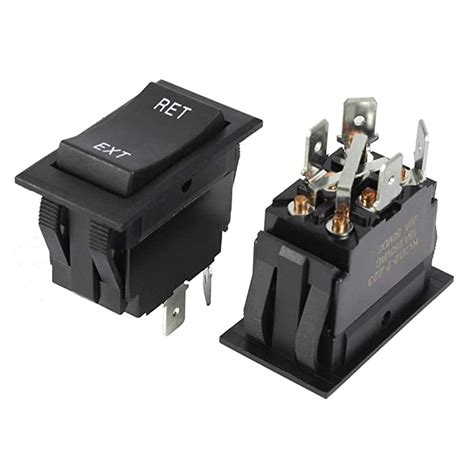 Buy Daiertek Reverse Polarity Toggle Rocker Switch 30 Amp 12v Dc Motor