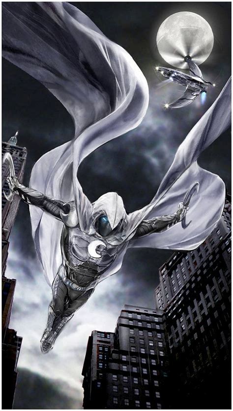 The Mysterious Moon Knight Cavaleiro Da Lua Marvel Cavaleiro Da Lua