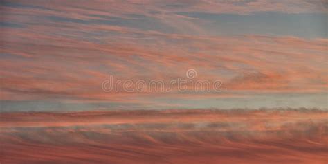 Glorious Pastel Coloured Clouds At Sunset Stock Image Image Of