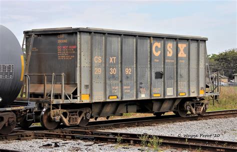 Csxt 293092 Open Hopper Car Csx Railroad Flickr