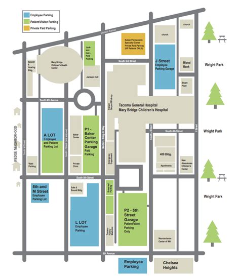 Maps Parking Multicare