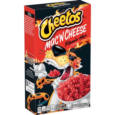 Cheetos Mac N Cheese Flamin Hot Flavor 56 Oz Box