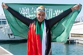 Saudi woman sets new record as she swims Dubai Creek and Dubai Water Canal