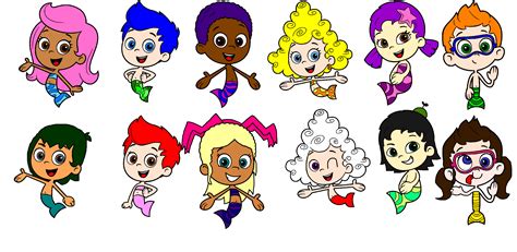 We color zooli , gil and bubble. Bubble Guppies Coloring Pages Zooli - Coloring and Drawing