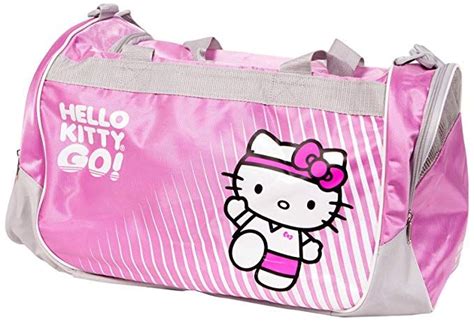 Hello Kitty Sports Duffle Bag Pink 20 5 X 11 8 Inch Pink Hello Kitty Pink Duffle Bag Bags