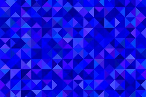 Blue Triangle Mosaic Background Graphic By Davidzydd · Creative Fabrica