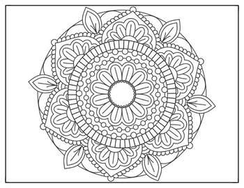 coloring pages  mandala designs set   gotta luv  creations