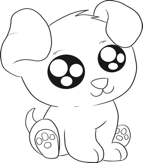 Puppy for christmas coloring page for preschoolers. Puppy Coloring Pages - GetColoringPages.com