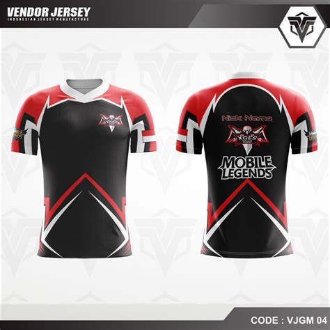 17 desain model kebaya warna hitam kombinasi brokat rok terbaik. Desain Baju Gaming Mobile Legends Warna Hitam Merah Solid ...